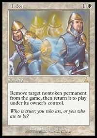 flicker - a split personality or a minor personality swing. i best describe the subject flicker