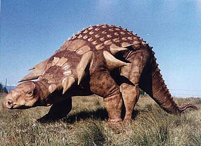 Edmontonia - armoured dinosaur,