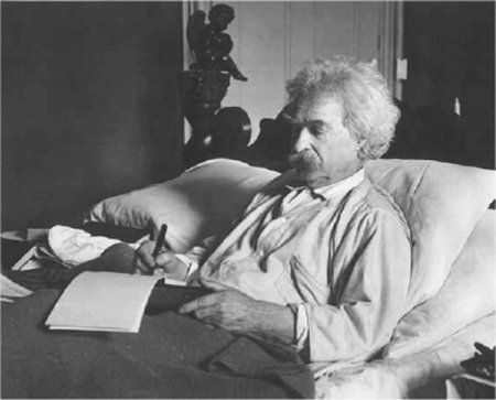 Twain Mark - Mark Twain was the most famous of American authors during his life time. His works like Tom Sawyer were considered American classics. What is not widely known about him is that he thought the Bible another work of fiction but not a partuclarly good one. Here are some comments that Twain made over his life time, some in his books and some not.