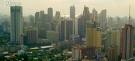makati city, philippines - This is Makati City known as 'The Wall Street of the Philippines'. The country's central business district.