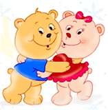 care bears - I remember care bears are our favorite stuff toy and tv show. Coz we care each other so much.