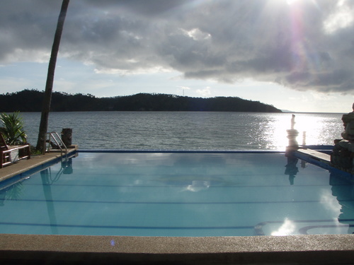 The only infinity pool in Puerto Galera. - The only infinity pool in Puerto Galera.  Puerto Nirvana, Puerto Galera, Mindoro Philippines