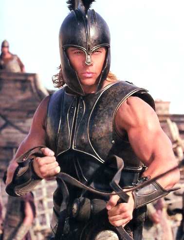 brad pitt - achilles is brad pitt in troy