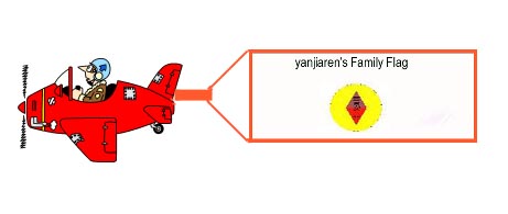 yanjiaren's family flag via jet!.................. - yanjiaren's family flag via jet!