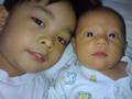 Joaquin and Shawn - My nephew and my son.
