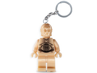 Lego R2-D2 Key Chain - One of the two droids of the Star Wars Lego key chain series. Set number 4202665. average selling price $3.99, released in 2004.