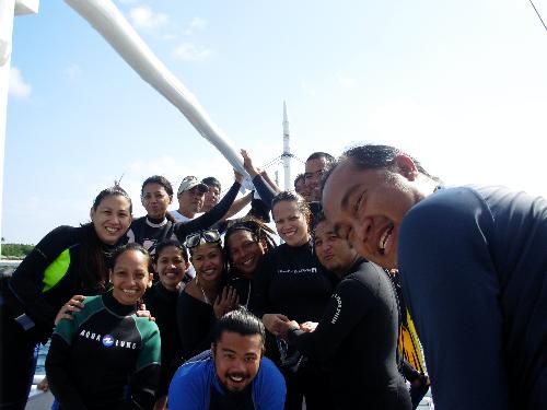 diving at siquijor island  - picture taken on our way to COCO GROOVE beach resort, together with the CLUB W.E.T members Dumaguete City, Philippines... 