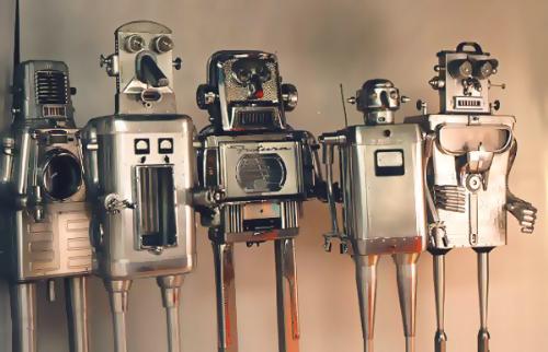 robots - robots sculpture