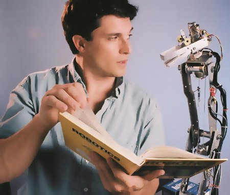 robotics - reading with robot