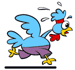 Whew! - running bird