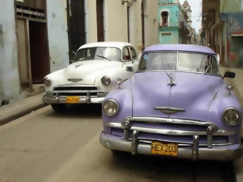cars - two old cars