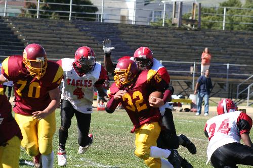 Football  - Football player of the year 2006. Offense and Defense.