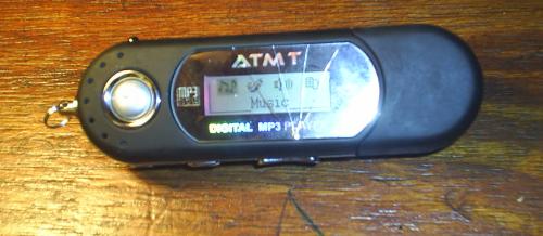 My Mp3 Player - Here is my Mp3 player. I got it for Christmas and it holds 256 megs.