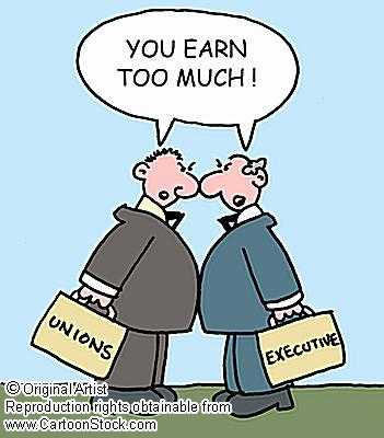 Nice cartoon - Fight over earnings