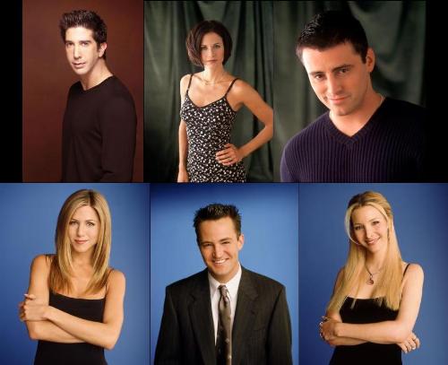 Friends - The cast of Friends.