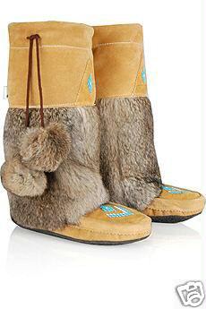 Mukluk boots - Mukluk boots sold at kitsons worn by Paris Hilton at her home jail. intermix fur boots