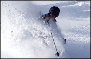 Snow sailing - Based on National Weather Service records for 1961 through 1990, Rochester, New York averages 94 inches of snow annually and is the snowiest large city in the United States. Rochester has a population more than 200,000 and annual municipal snow-removal budget of $3.7 million (1995 figures).   Buffalo, New York, is a close runner-up in terms of U.S. large cities with the most snow. A 39-inch snowfall in 24 hours in early December 1995 cost the city nearly $5 million for snow removal.   Almost 187 inches of snow fell in seven days on Thompson Pass, Alaska in February, 1953, according to the National Snowfall and Snow Depth Extremes Table provided by the National Climatic Data Center.   Each year an average of 105 snow-producing storms affect the continental United States. A typical storm will have a snow-producing lifetime of two to five days and will bring snow to portions of several states.   In the early 1900s, skiers created their own terminology to describe types of snow, including the terms 'fluffy snow,' 'powder snow,' and 'sticky snow.' Later, the terminology expanded to include descriptive terms such as 'champagne powder,' 'corduroy,' and 'mashed potatoes.'   Practically every location in the United States has seen snowfall. Even most portions of southern Florida have seen a few snow flurries.   Snow kills hundreds of people in the United States each year. The primary snow-related deaths are from traffic accidents, overexertion, and exposure, but deaths from avalanches have been steadily increasing.   The greatest snowfall officially reported at the Phoenix, Arizona National Weather Service Office was one inch. That occurred twice. The first time was January 20, 1933. It happened again four years later on the same date.   In the western United States, mountain snow pack contributes up to 75 percent of all year-round surface water supplies.   The commonly used ten-to-one ratio of snowfall to water content is a myth for much of the United States. This ratio varies from as low as 100-to-one to as high as about three-to-one depending on the meteorological conditions associated with the snowfall.