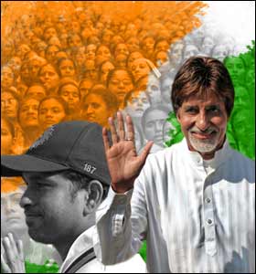 two great indians - sachin and big b