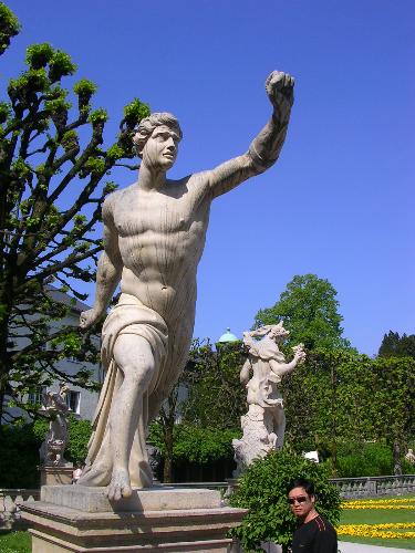 Statue - Statue in Salzburg, Mirabell Garden