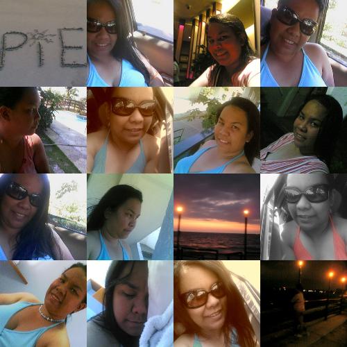 my collage of pictures - combination of colored, black and white and sepia photos