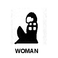 woman - Egyptian hieroglyph for a woman