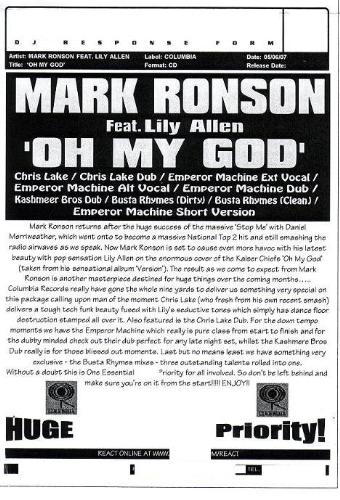 Mark - Mark Ronson