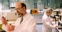 chemist - is a scientist trained in the science of chemistry...lolz