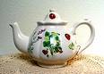 I'm A Little Teapot... - teapot with ladybugs