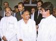 Amitabh with Amar and Mulayam Singh - Amitabh with SP's Amar and Mulayam Singh