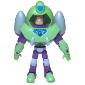 Disney Toy Story Aqua Buzz Lightyear Talking Model - A very cool variation of the original Buzz Lightyear design. Another great item from Thinkway Toys!