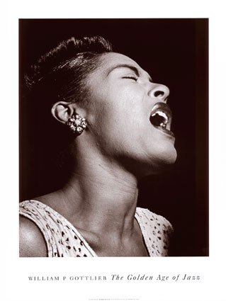 Billie Holiday - A excellent blues jazz singer.