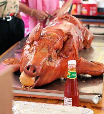 roasted suckling pig - lechon