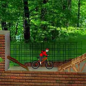 mountain biking - a game of mountain biking from freeonlinegames.com