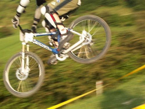 mountain biking - an act of risking the life for mountain biking