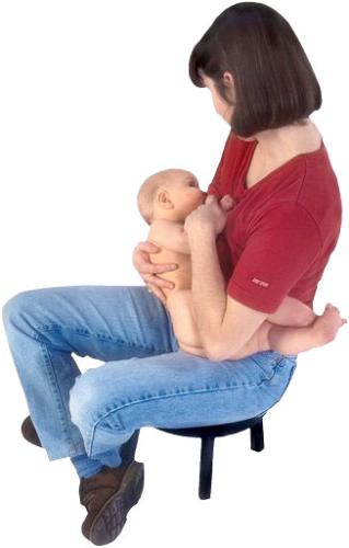 breast feeding - feeding a child