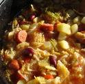 stew - stew with sausage.