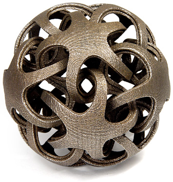 modern art sculpture in silver - sculpture, modern art, sculpture in silver