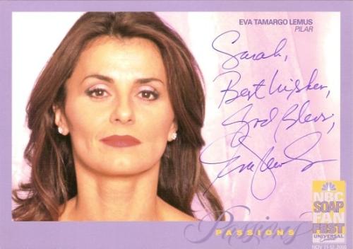 Eva Tamargo Lemus - Autographed Photo of Eva Tamargo Lemus