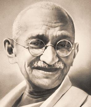Mahatma Ghandi - I admire Mahatma Ghandi.