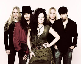 Nightwish with and Anette Olson - Nightwish with the new singer Anette Olson