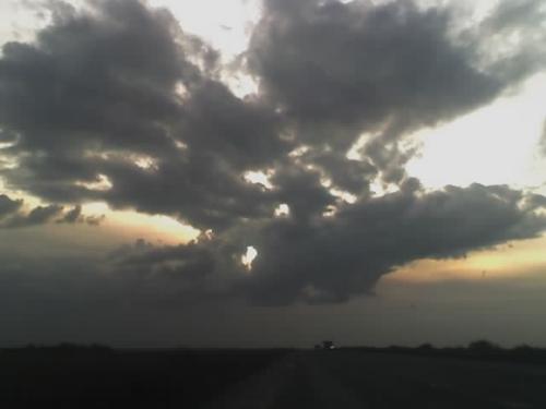 Eagle cloud - This was taken by my wife on our weekend getaway to Warmbaths, S.A. Notice how this cloud has the shape of an eagle?