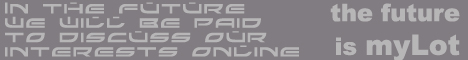Banner - A 468 by 60 banner for the myLot banner contest.