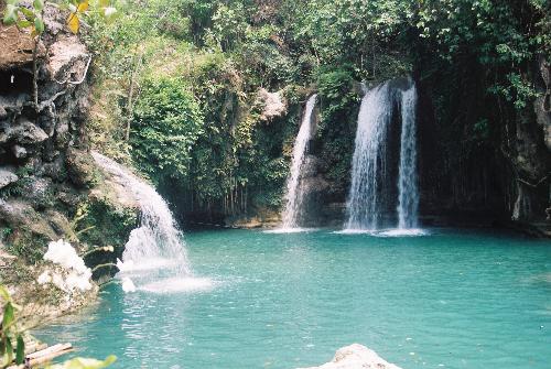 Water Falls Philippines - This is taken during the time me and my husband went to Kawasan Falls.