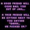 funny saying - jail funny saying