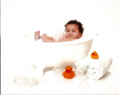rubb-a-dubb-dubb March 30, 2007 - so cute at his first photo shoot.