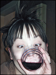 me getting tipsy - hahahahh!