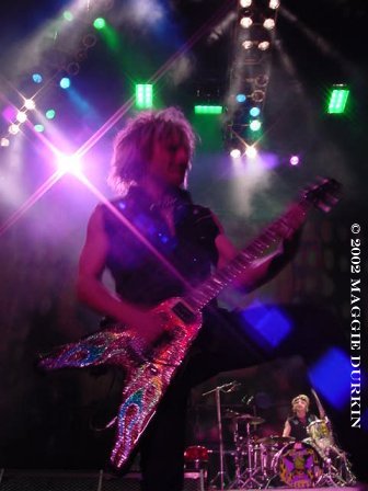 cc deville - a photo i took of CC Deville at a Poison show on the Hollyweird tour