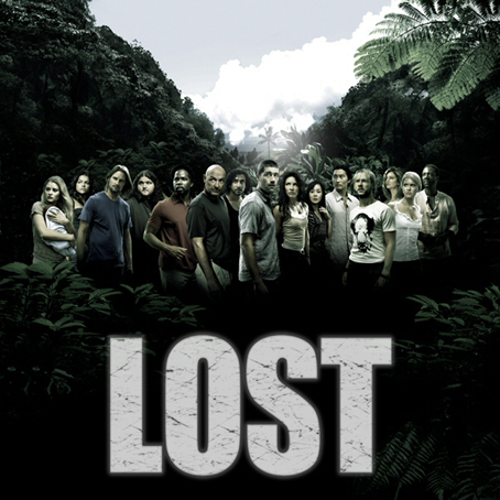 A picture of lost people in the series Lost - A picture of people who were lost in an island this is a famous TV show in america