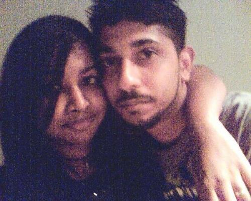 Sweet baby and me...  - :) hehehe.... lovely..
