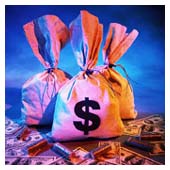 money bags - Hey buddies do you want to own these bads if yes they try hard and earn them as there is nothing like free candies in this world.